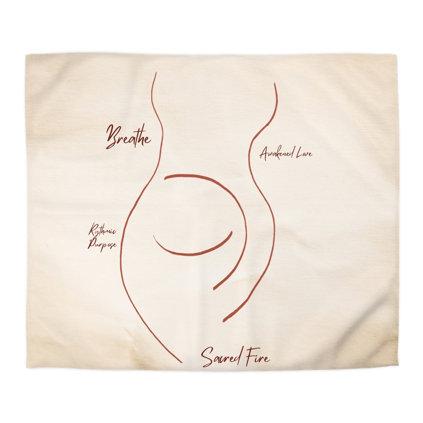 Divine Fire Duvet Cover